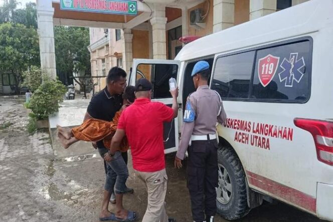 
					Duka menyelimuti Dusun Kareung, Gampong Buket Linteung, Kecamatan Langkahan, Aceh Utara, Senin (13/4/2026), usai sambaran petir menewaskan Zakaria (51). Seorang anak berusia 9 tahun turut menjadi korban dan kini menjalani perawatan intensif di RSUD Cut Meutia akibat luka yang dialaminya.